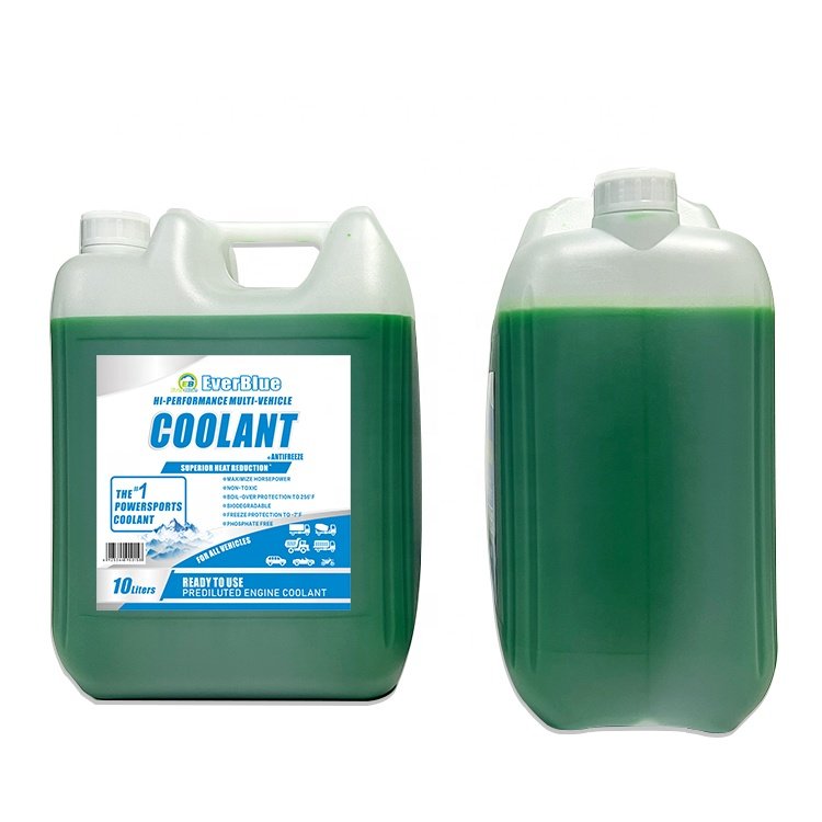 Auto Part Cooling Antifreeze Coolant 10 Litres Green/blue/red Color Antifreeze Engine Coolant Liquid for Heat Dissipation