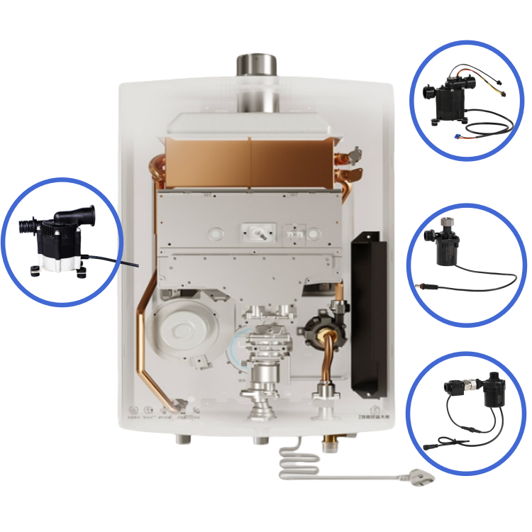 High Pressure Low Noise Micro Dc 12V 24V Solar Water Booster Pump Water Circulation Pump for Home