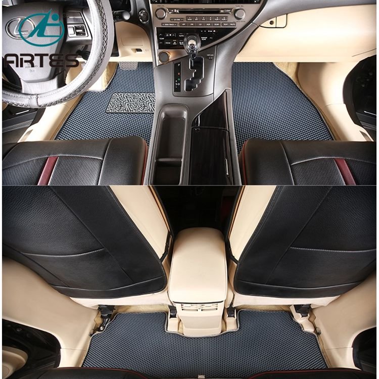 Waterproof PVC Car Floor Mats Eco-Friendly Wear-Resistant Antifreeze Low MOQ Front Use for Honda Subaru Isuzu Genesis Elantra