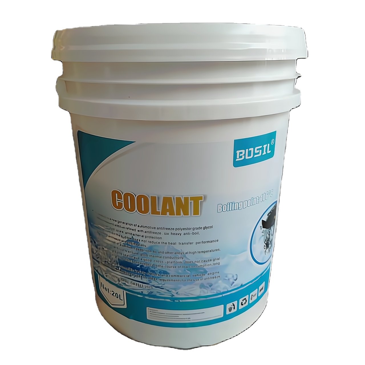 Multiple Effect Antifreeze Radiator Coolant Antifreeze for Engine Green Red Blue Color Cooling Coolant 20 Liters