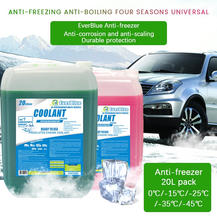 Best Truck Blue 50% Ethylene Glycol Red Powder Antifreeze Automotive Radiator Purple Coolant 12 2l 20l Bottle for Cars