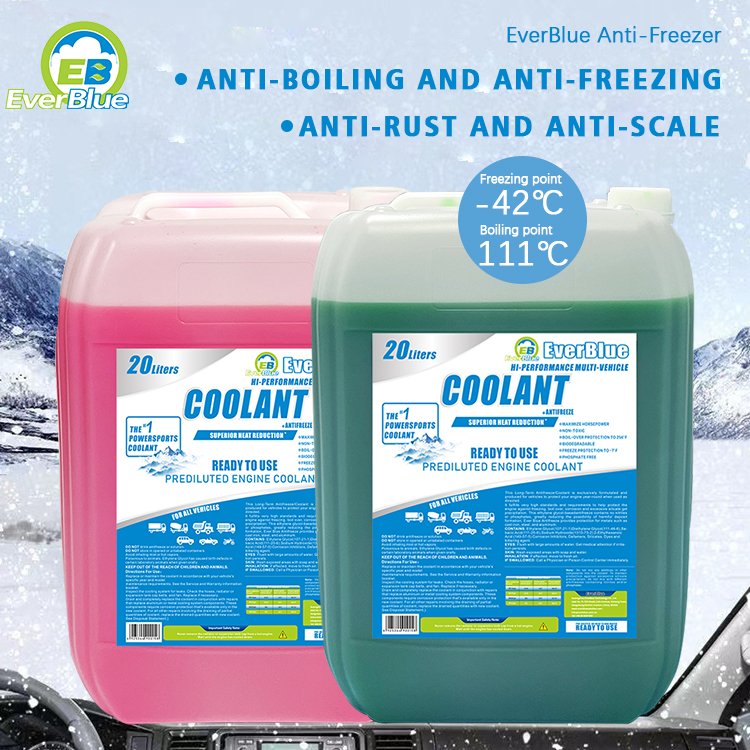 Best Truck Blue 50% Ethylene Glycol Red Powder Antifreeze Automotive Radiator Purple Coolant 12 2l 20l Bottle for Cars
