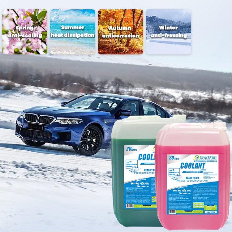 Best Truck Blue 50% Ethylene Glycol Red Powder Antifreeze Automotive Radiator Purple Coolant 12 2l 20l Bottle for Cars