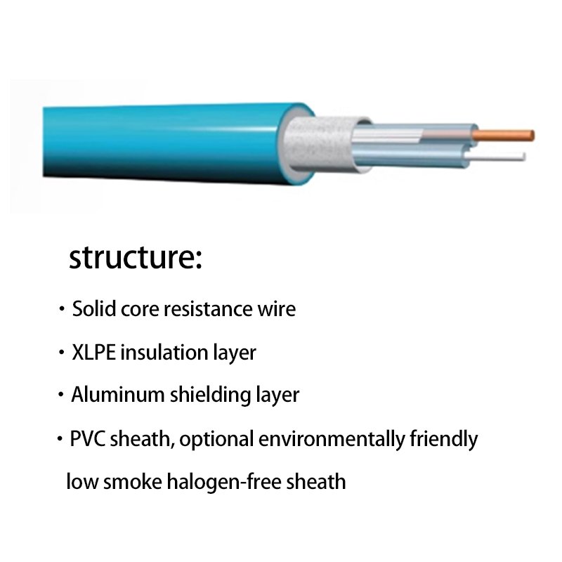 2024 Hot Selling Dual Conductor Heating Cable Pipe Antifreeze Cable for Water Pipe Heating