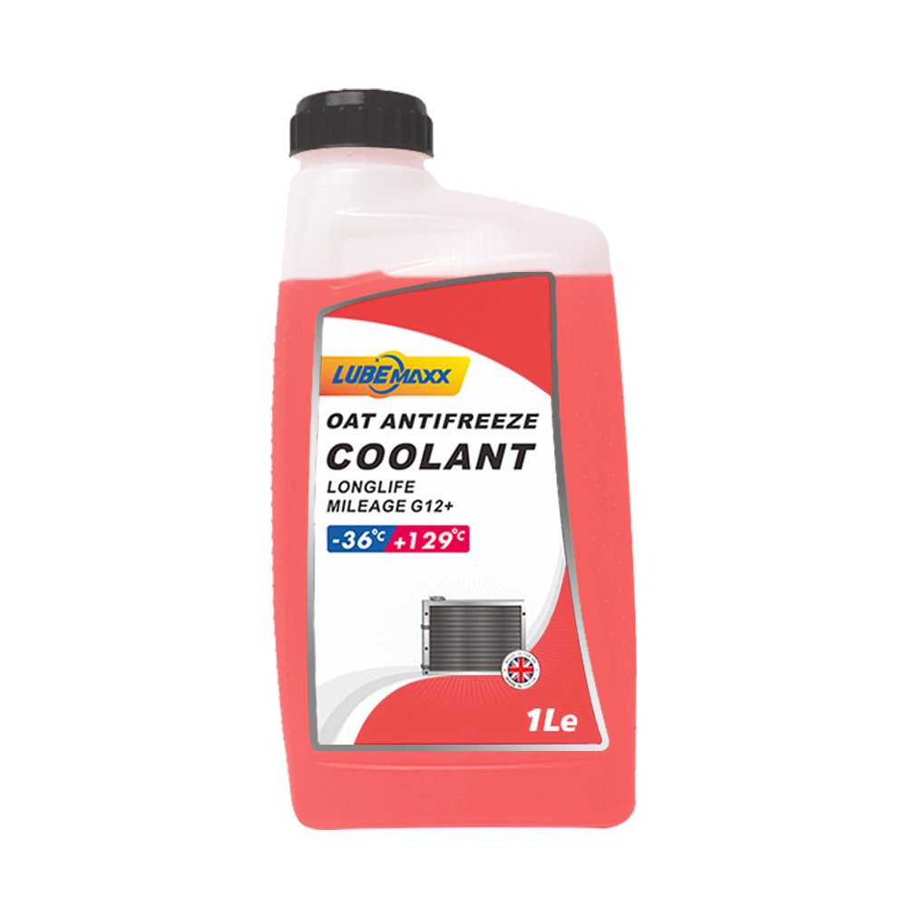 LUBEMAXX Wholesale Plastic Bottle Coolant G12 Red Blue pink Engine Liquid Radiator Antifreeze Coolant