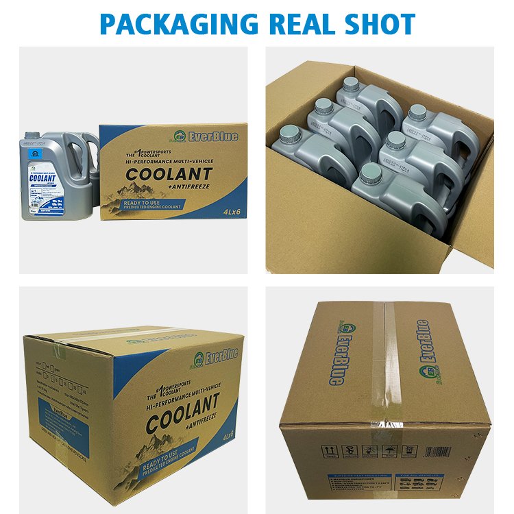 Wholesale Factory Prices Long Life Glycol Anti-Freezing Coolant Radiating Red 4l for Automotive