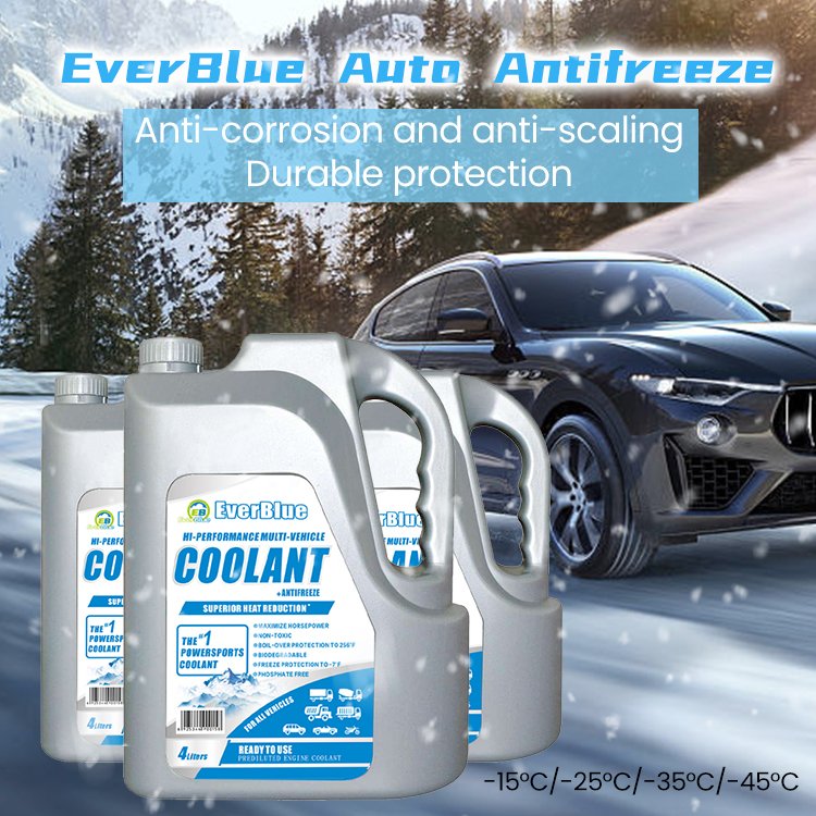 Wholesale Factory Prices Long Life Glycol Anti-Freezing Coolant Radiating Red 4l for Automotive