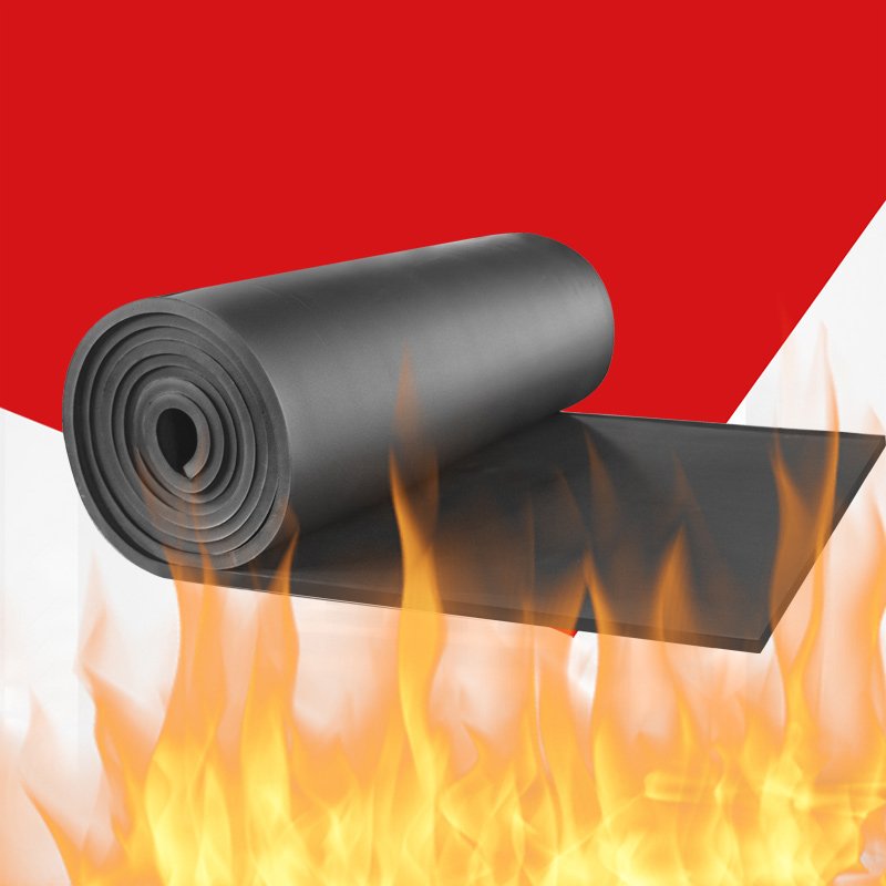 High Quality Customized B1 Level Fireproof, Thermal Insulation, Antifreeze, Thickening and Cold Insulation Rubber Foam Roll