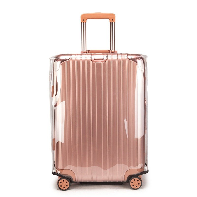 High Quality Pvc Waterproof Antifreeze Luggage Case Protective Cover Wear-Resistant Fully Transparent Suitcase Dust Cover