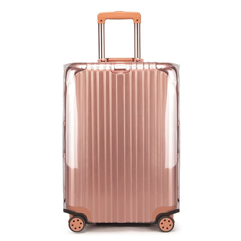 High Quality Pvc Waterproof Antifreeze Luggage Case Protective Cover Wear-Resistant Fully Transparent Suitcase Dust Cover