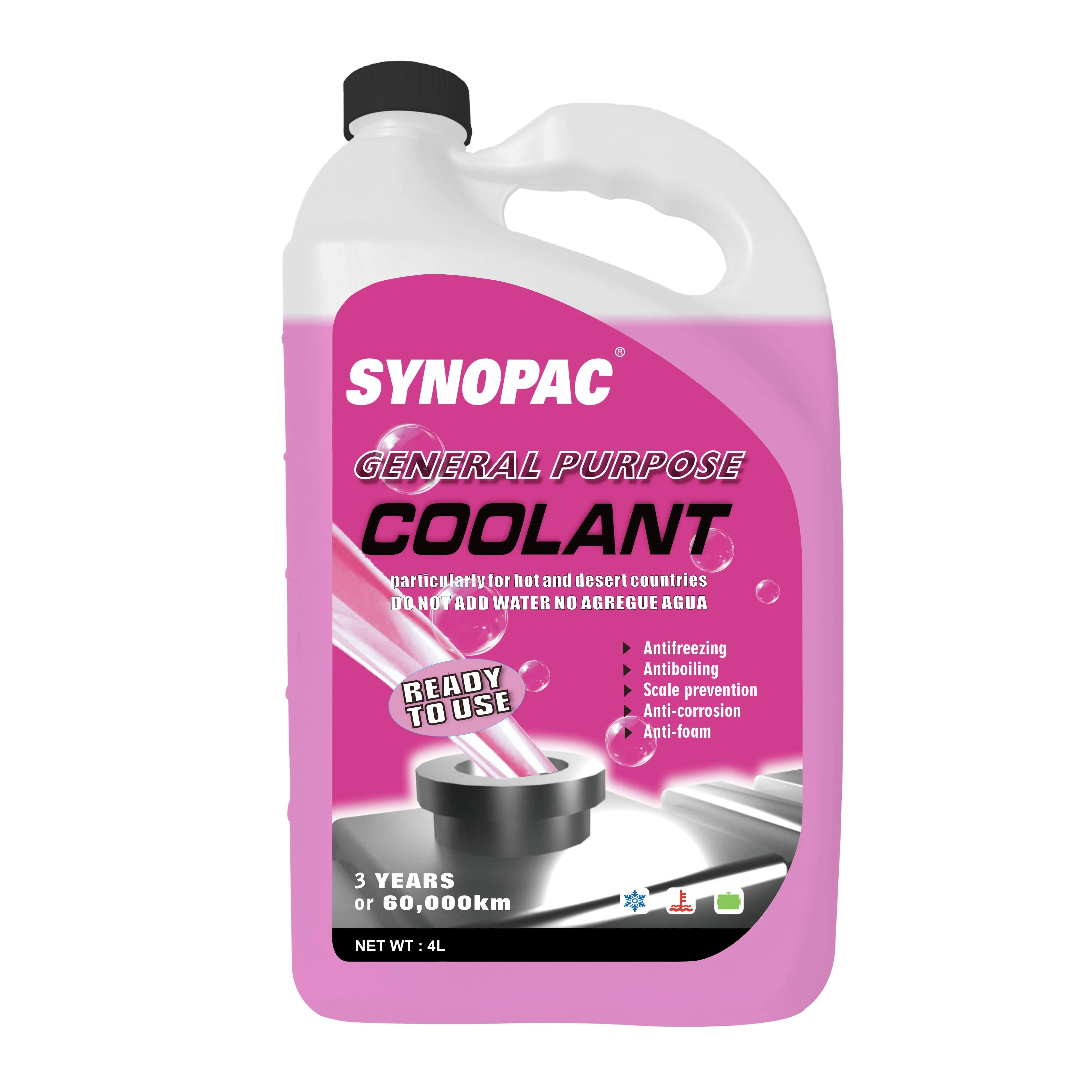 Wholesale Radiator Antifreeze Coolant for Car Green Red Ethylene Glycol