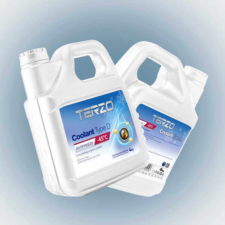 TERZO Premium 50/50 Premixed Antifreeze - Designed for Snowmobiles, Offering Extended Life and Superior Engine Protection