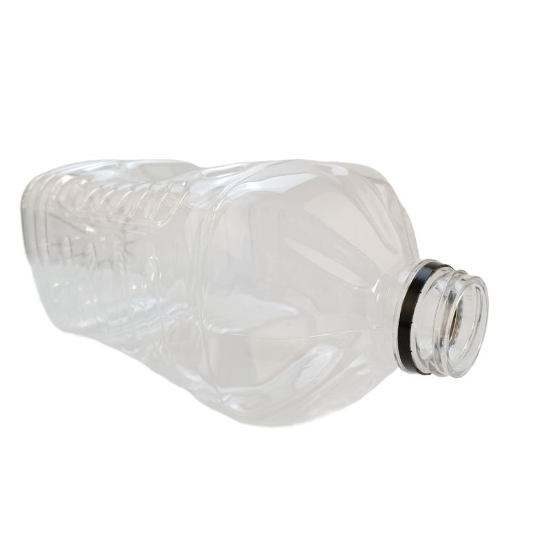 2LPET Transparent Plastic Car Glass Water Bottle