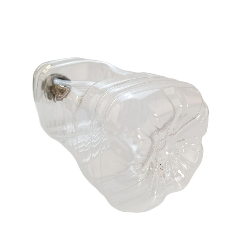 2LPET Transparent Plastic Car Glass Water Bottle