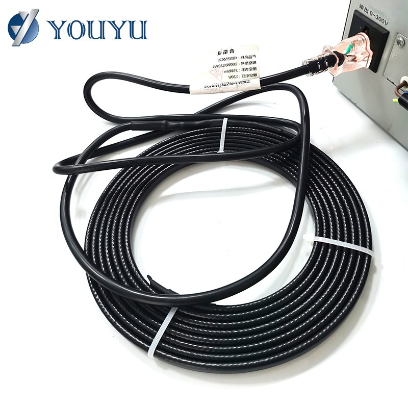 Defrost Antifreeze Under Floor Heating Cable for Heated Floor Heat Trace Cable with Lamp Plug
