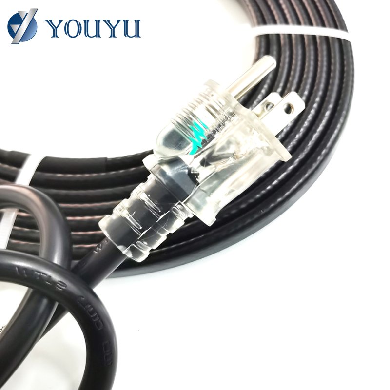 Defrost Antifreeze Under Floor Heating Cable for Heated Floor Heat Trace Cable with Lamp Plug