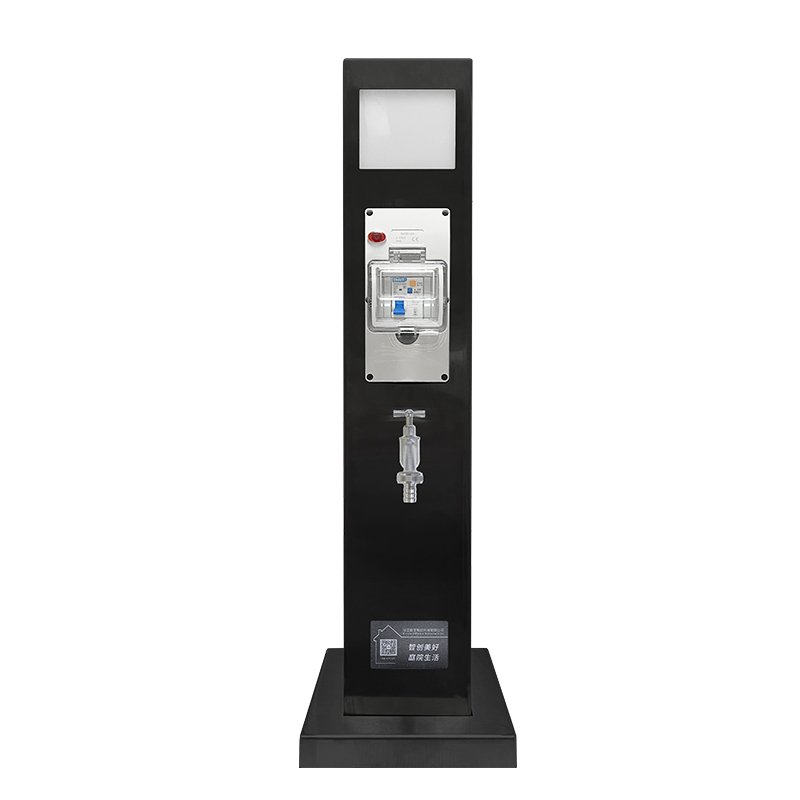 304 Stainless Steel Socket Column Outdoor Courtyard Garden Antifreeze Hydropower Pile Household Waterproof Switch