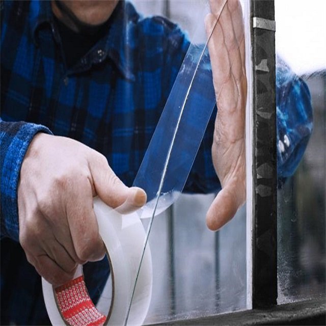 Special Tape for Repairing Greenhouse Film Plastic Cloth Waterproof and Antifreeze Thickened Roll 50 Meter Leak Repair Film