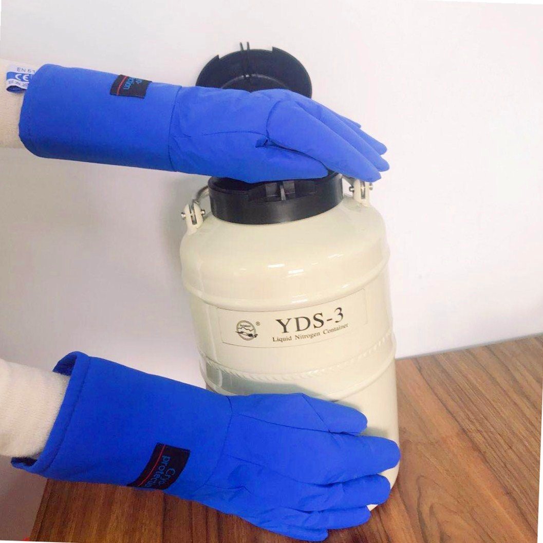 Liquid Nitrogen Apron Waterproof Antifreeze Refrigerated and Warm Apron Overalls