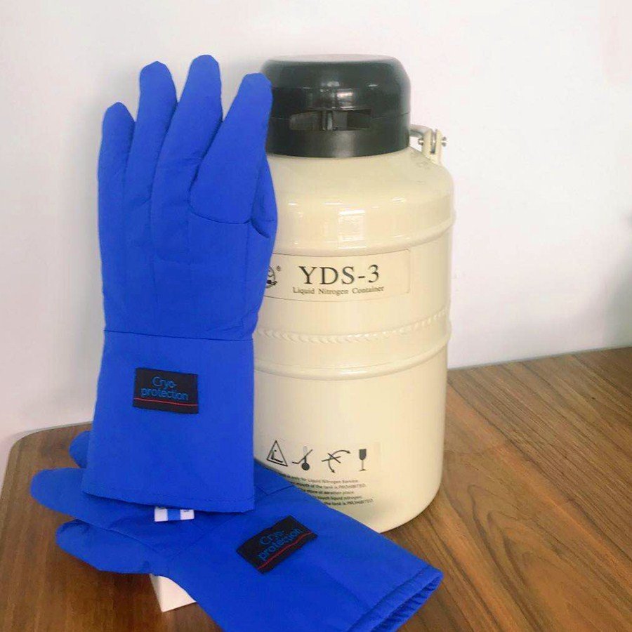 Liquid Nitrogen Apron Waterproof Antifreeze Refrigerated and Warm Apron Overalls