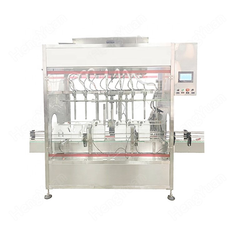1-5 L Barrel Filling Line | Bottle Filling Capping Aluminum Foil Sealing Labeling Packing Line