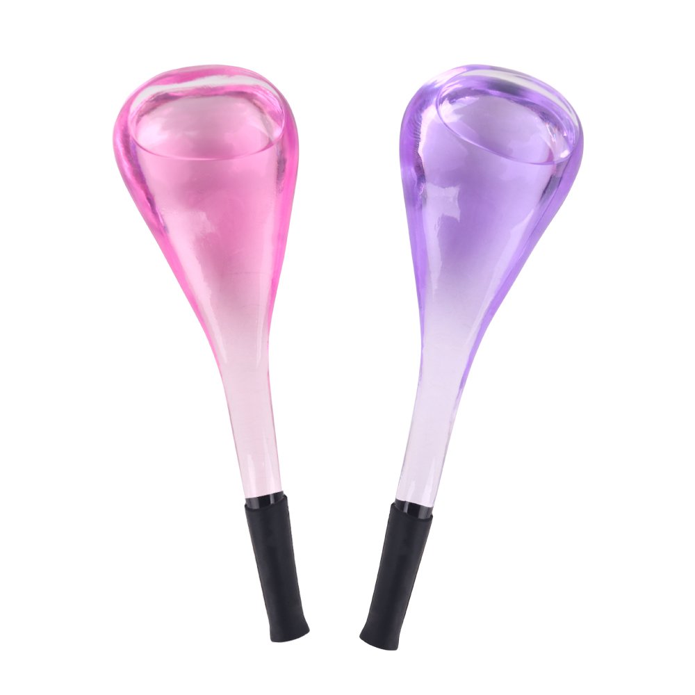 Ice Globes for Face Frozen Cryo Roller Skincare Cooling Glass Massager Face Massager Tools
