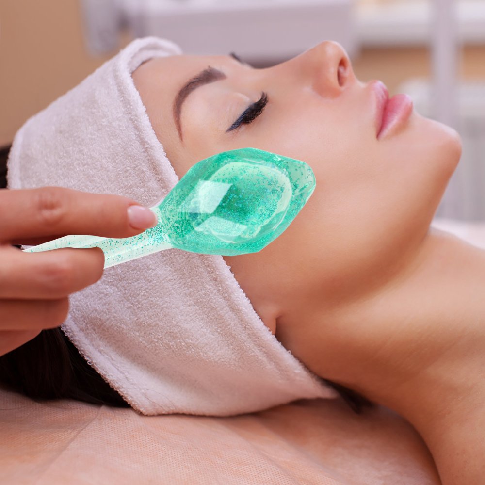 Ice Globes for Face Frozen Cryo Roller Skincare Cooling Glass Massager Face Massager Tools