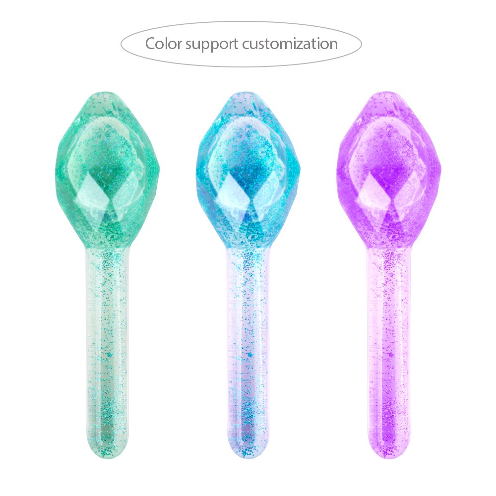 Ice Globes for Face Frozen Cryo Roller Skincare Cooling Glass Massager Face Massager Tools