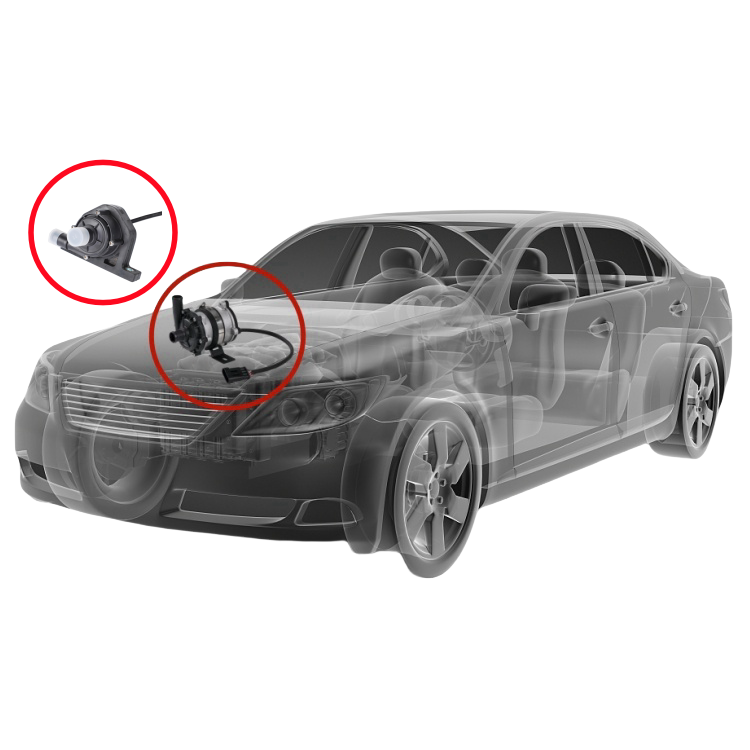 12v Micro Automobile Brushless Motor Automotive Electronic Circulating Water Pump for New Energy Vehicle Motors