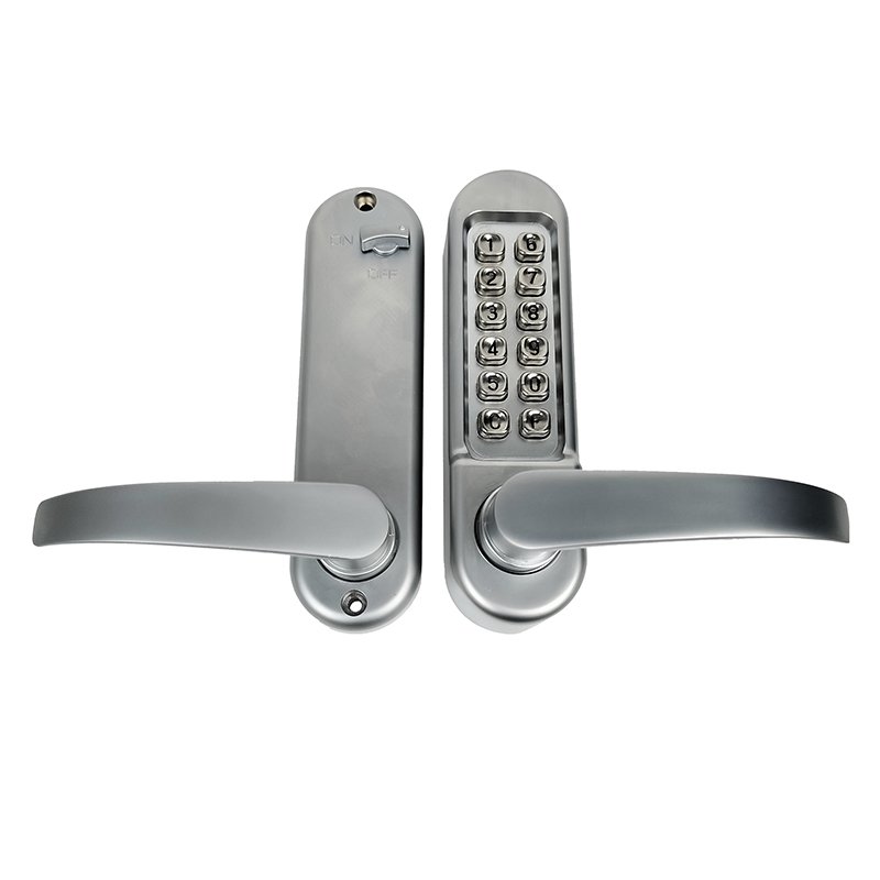 Outdoor Garden Front Gate Waterproof Password Door Lock 14 Buttons Keyless Mechanical Code Lock