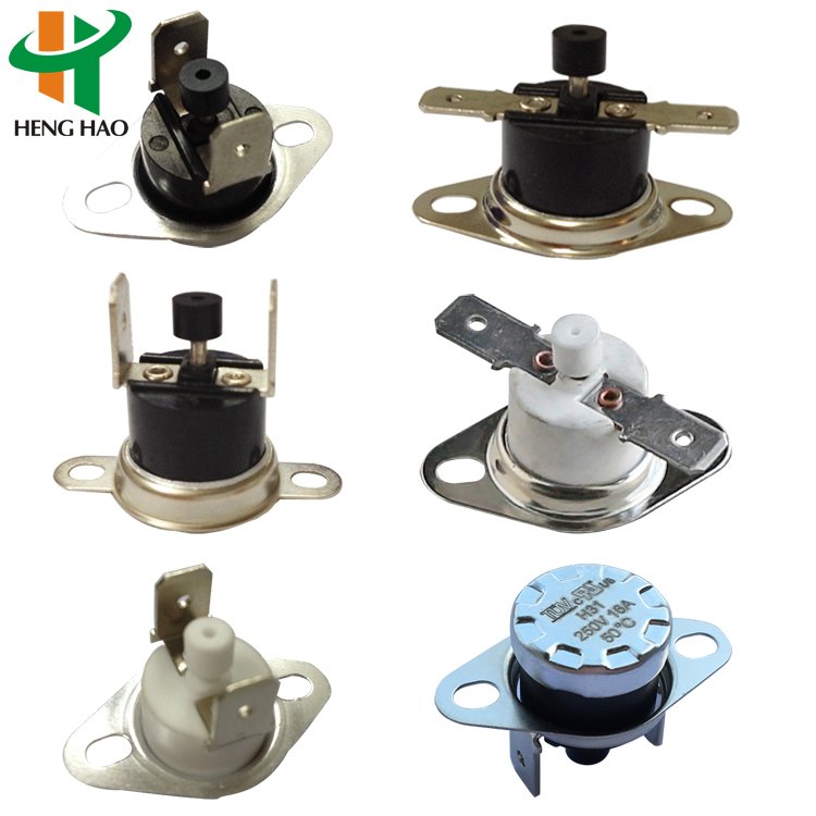 Low Temperature Antifreeze Thermostat Ksd301 250V 10A 16A Thermal Cut off Switch H31 Temperature Sensor Switch KSD302 Limiter