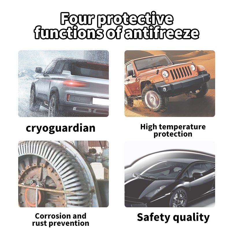 1.5L Red Automotive Antifreeze Concentrate Engine Coolant Glycol Anti-boil -43 Degrees Antifreeze Radiator Coolant