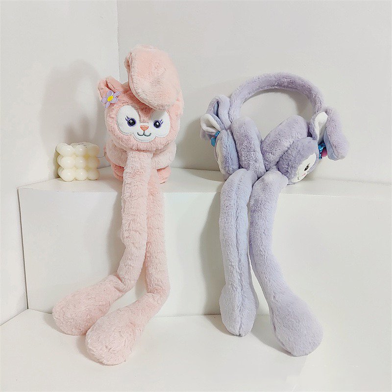 Winter Warm and Antifreeze Earmuffs Children's Cartoon Moving Earmuffs New Plush Earmuffs