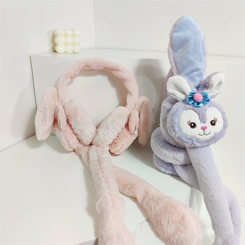 Winter Warm and Antifreeze Earmuffs Children's Cartoon Moving Earmuffs New Plush Earmuffs