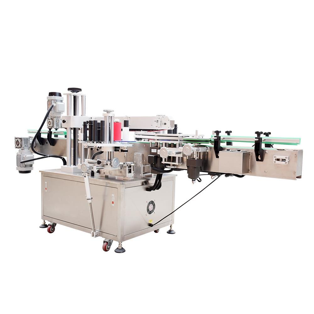 Double-Sided Labeling Machine for Irregular Shapes and Curved Surfaces