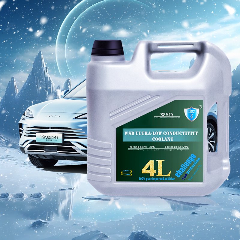 Ultra-low Conductivity Coolant Safe and Stable -25 Degrees Celsius Antifreeze for New Energy Vehicles