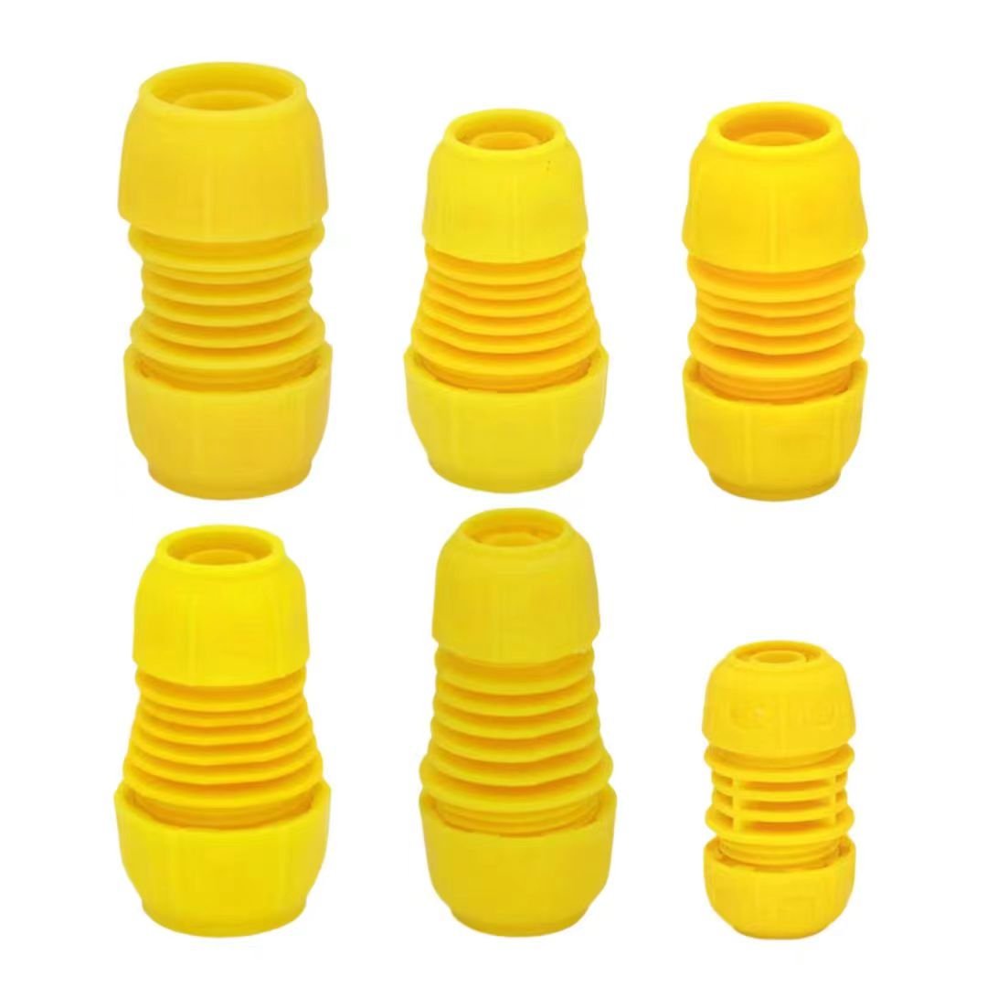 5/8" Sunscreen and Antifreeze PVC Garden Water Hose Quick Connectors Water Pipe Connector