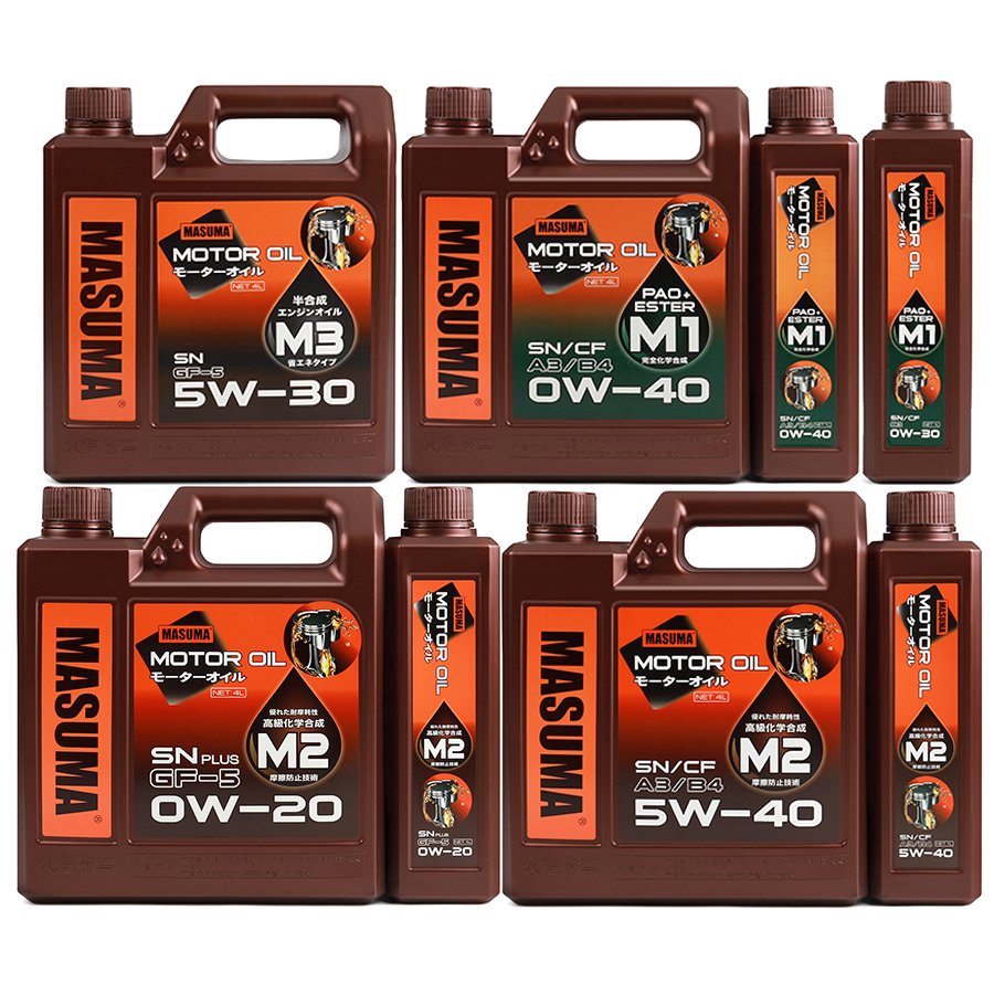 MASUMA Total Series Factory Price 10w 40 Gasoline Engine Oil in Dubai Turkey for Honda