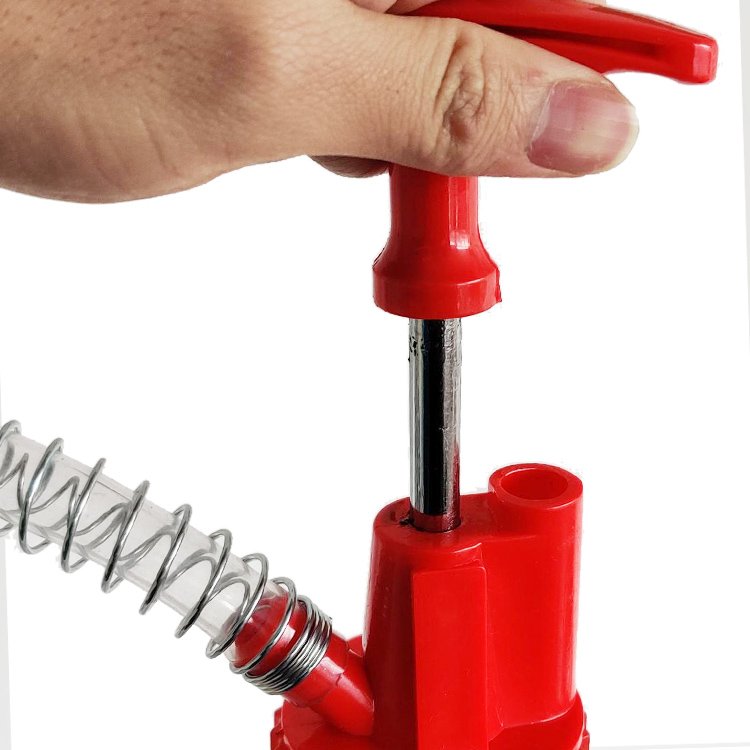 OA0493 Portable Small Light Drum Pail Oil Transfer Manual Hand Vertical Lift Pump