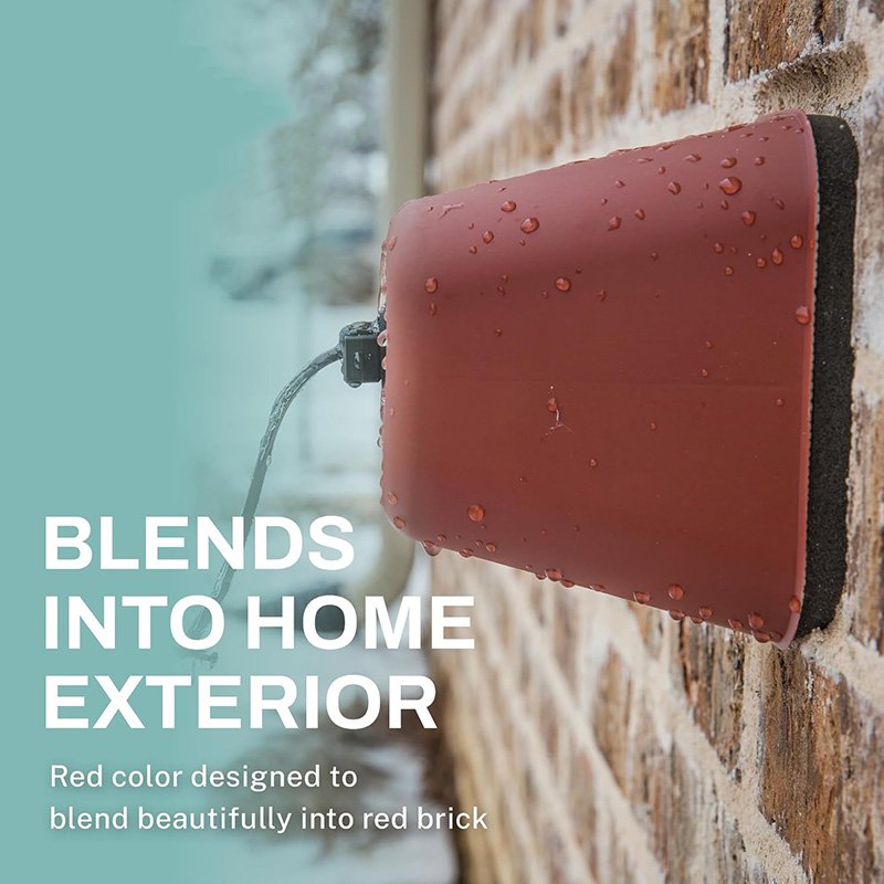 Winter Water Antice Tap Protector Outside Antifreeze Spigot Pipe Freeze Thermal Insulated Pouch Outdoor Foam Faucet Cover