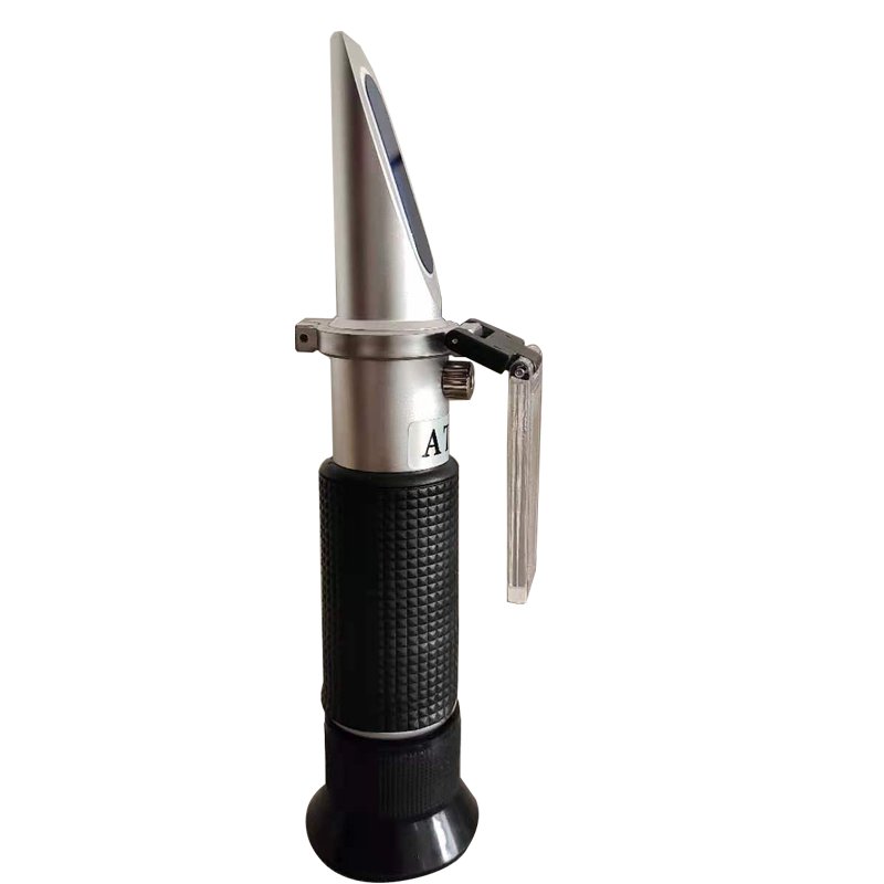 Refractometer with ATC Digital Handheld Refractometer for Beer Wine Brewing Dual Scale-Specific Gravity 1.000-1.130 Brix 32%