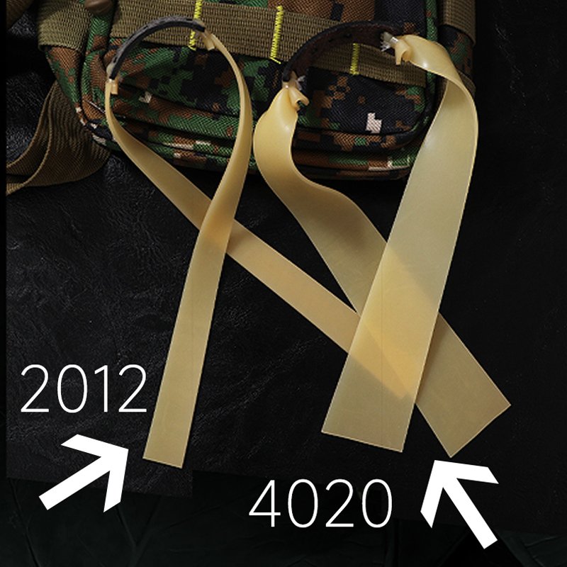 Wide Flat Rubber Band Slingshot Replaceable Rubber Band 4020 Catapult Hunting Replaceable Rubber Band Slingshot Accessories