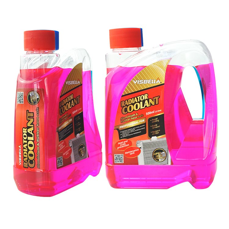 Visbella Car Care Radiator Coolant 500ml 1L 2L 4L 5L