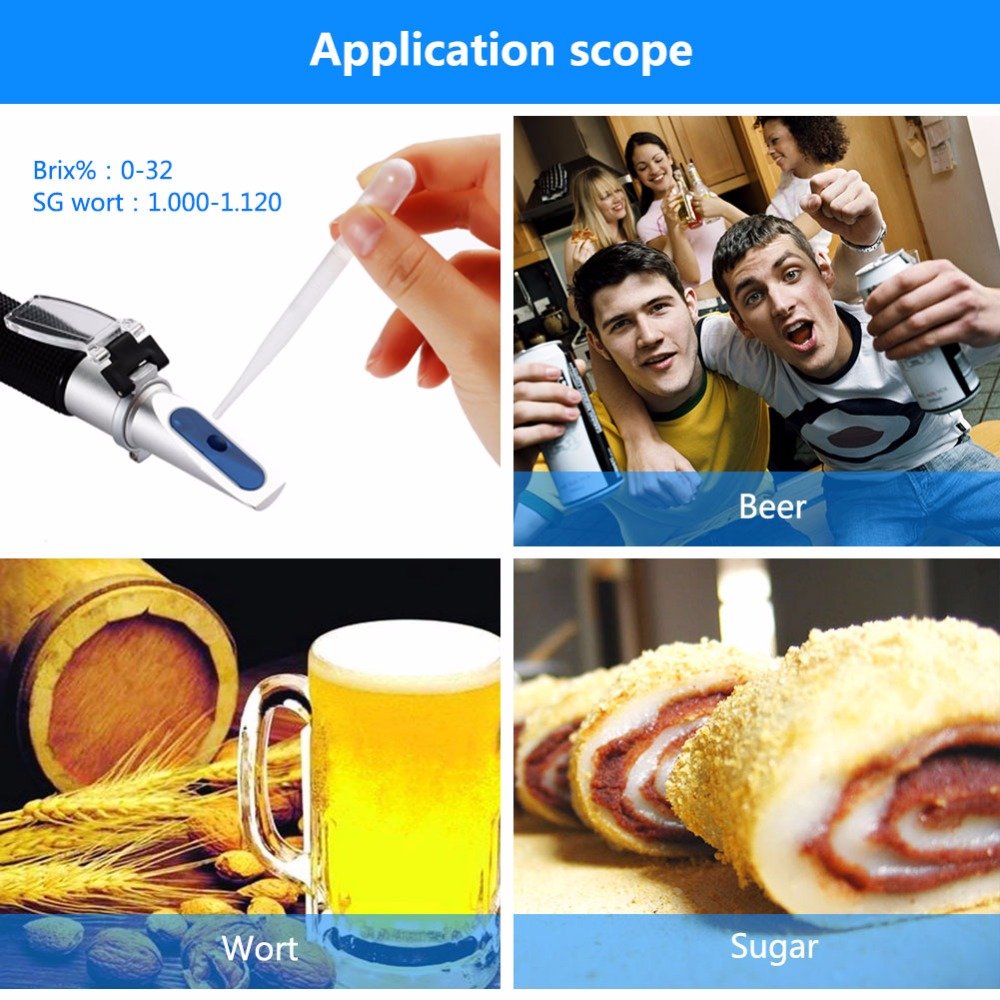 Portable 0~-50 C Refractometer for Antifreeze / Cleaning Fluid Glycol Antifreeze Refractometer