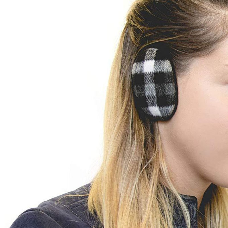 2024 Hot Sprigs Thinsulate Earbags Band Less Fleece Earmuffs Winter Warm Windproof Plush Antifreeze Split Ear Warmers Muffs