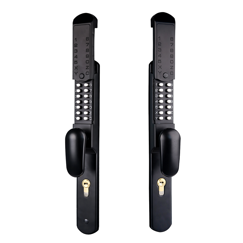 Villa Outside Aluminum Iron Door Lock Waterproof Antifreeze Sliding Cover Mechanical Code Lock