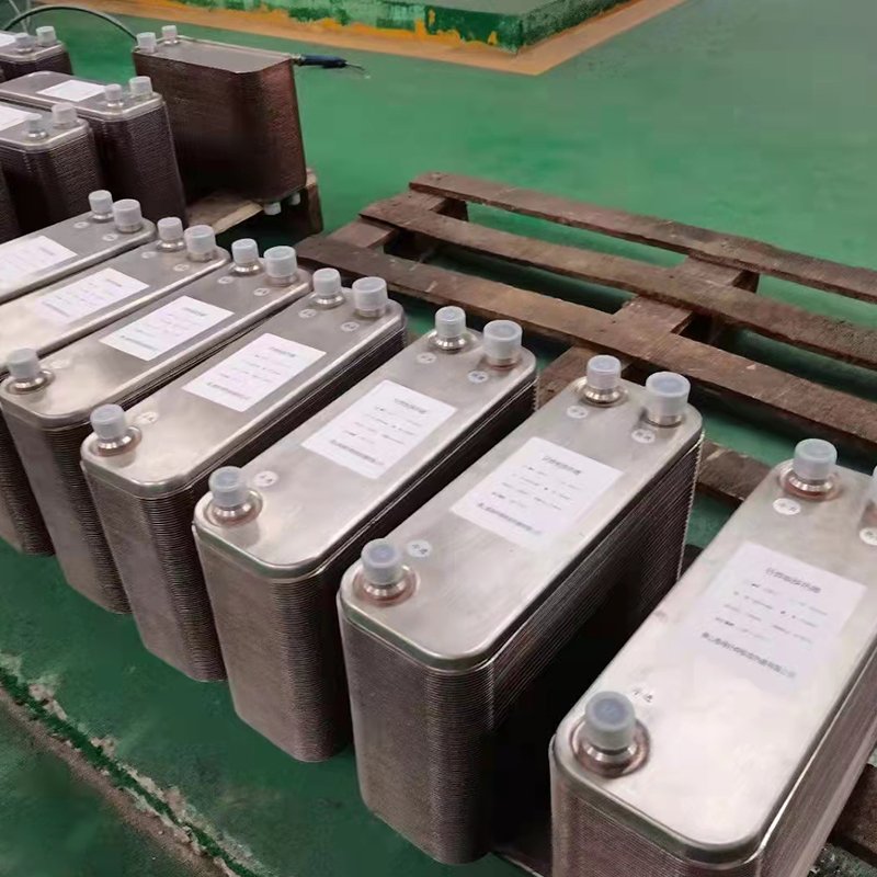 Copper Brazed Plate Heat Exchanger Freon Water