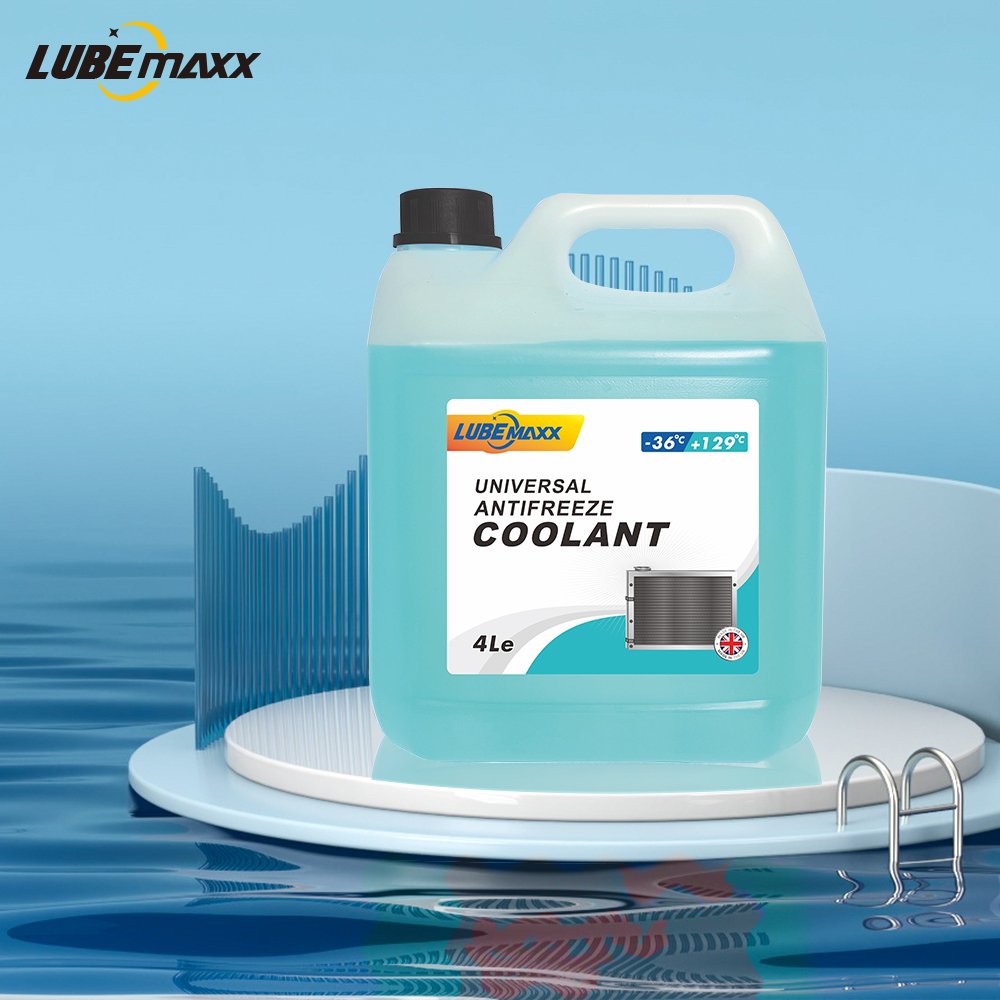 Lubemaxx Good Quality Pure Car Engine Coolant Antifreeze Fluid 4l