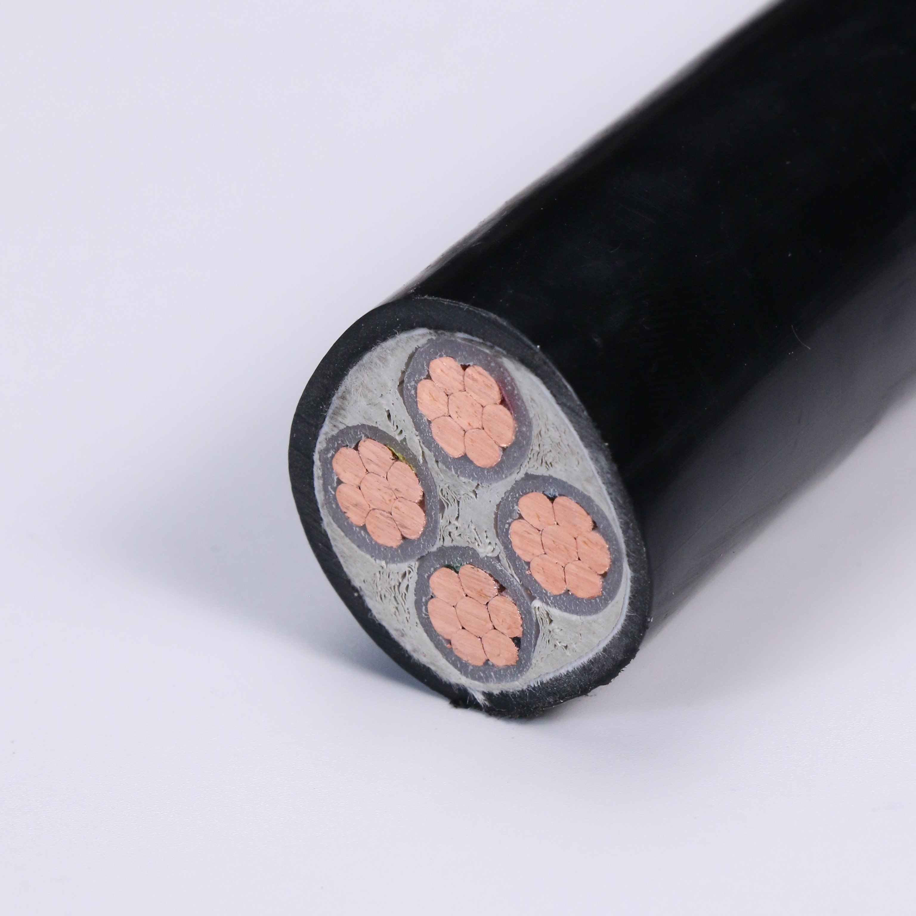 Low Voltage 4 Core 10mm PVC/XLPE Cable Copper Conductor Antifreeze High Temperature Resistance for Building Wire Power Cables