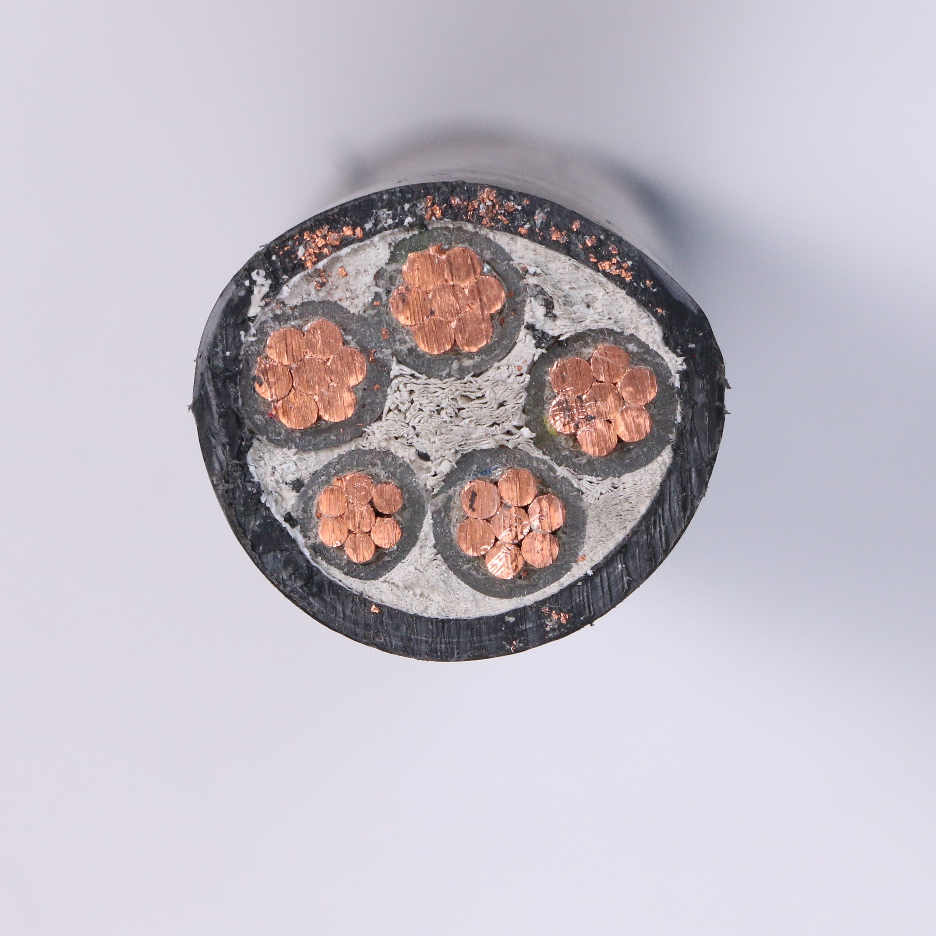 Low Voltage 4 Core 10mm PVC/XLPE Cable Copper Conductor Antifreeze High Temperature Resistance for Building Wire Power Cables